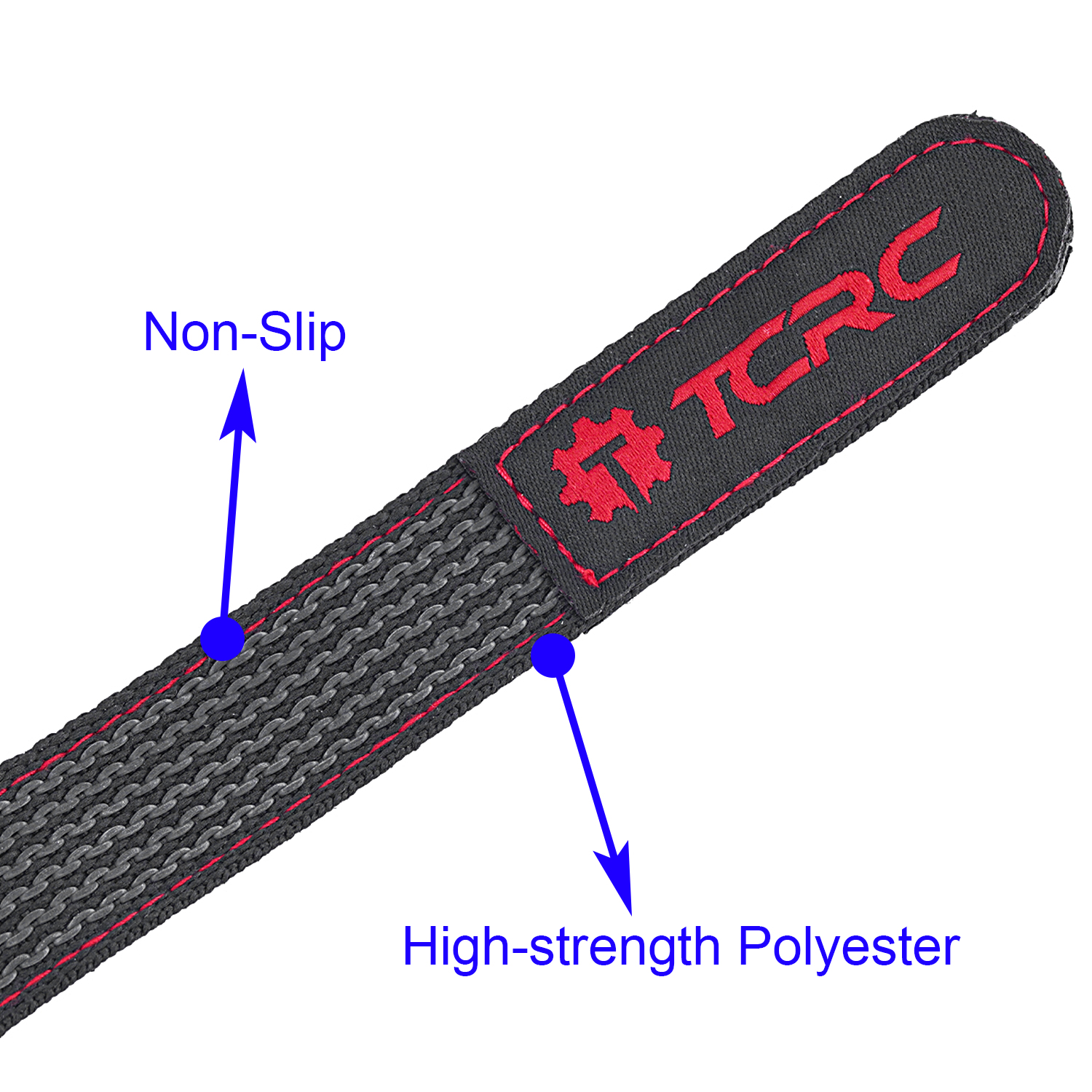 TCRC 2PCS 20x300MM Non-Slip RC - Drone Battery Strap recension och pris