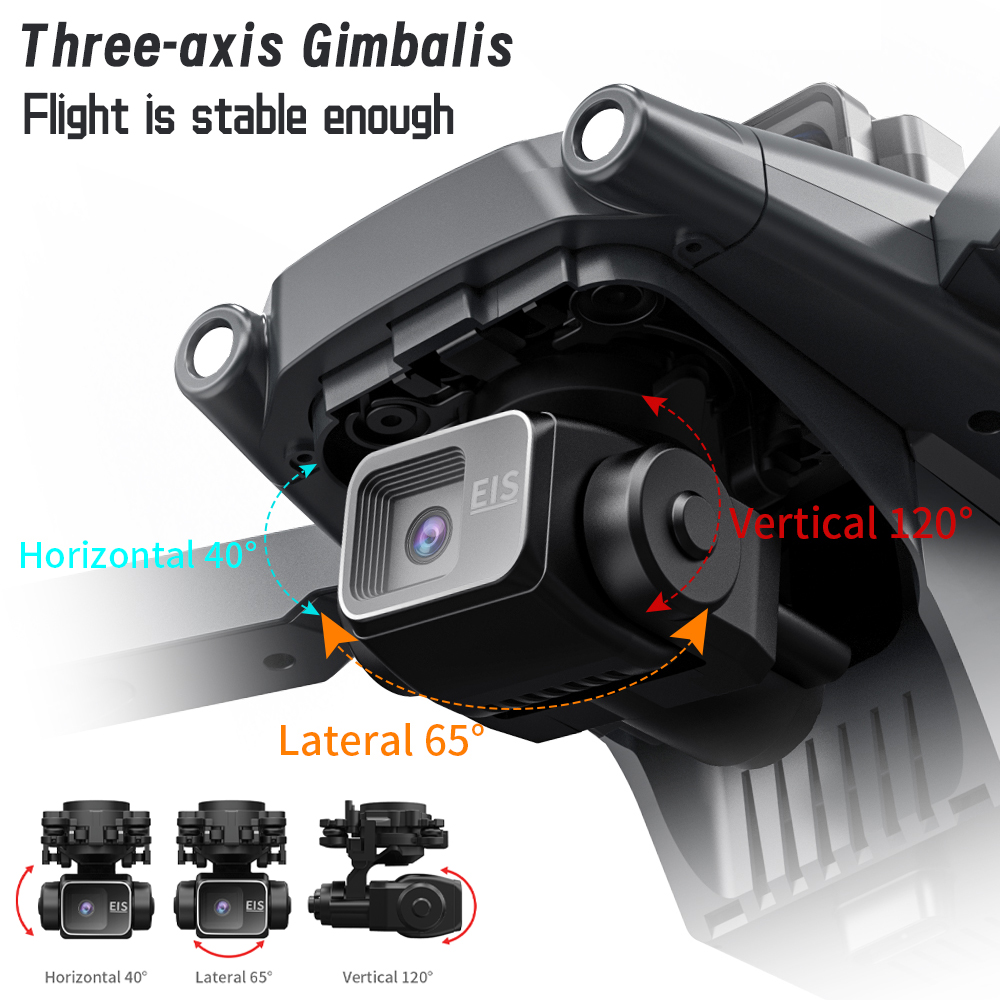 L600 MAX GPS Drone Professiona - Drone Gimbal recension och pris