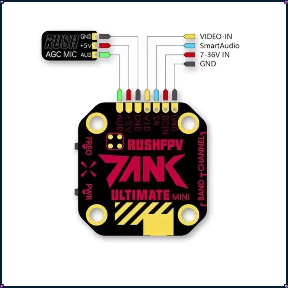 Rush Cherry FPV Stubby Antenna - Drone Antenna recension och pris