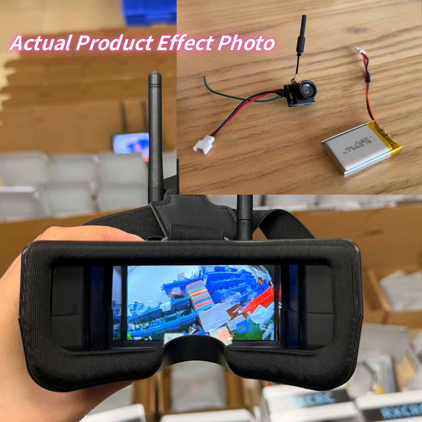 Slonwake 5.8G 48CH 200mW FPV D - Drone Receiver recension och pris