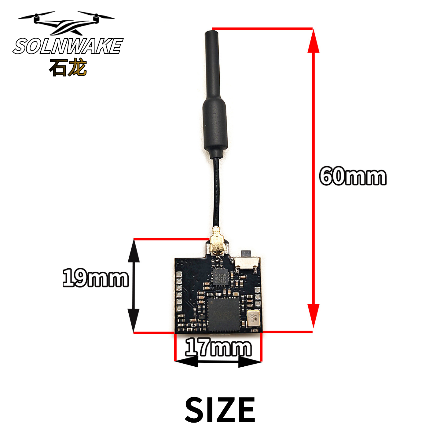 SLONWAKE Nano 5.8G 48CH 200mW  - Drone Receiver recension och pris