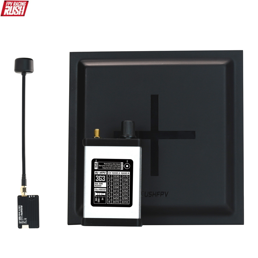 RUSHFPV 3.3G 2W VTX Transmitte - Drone Receiver recension och pris