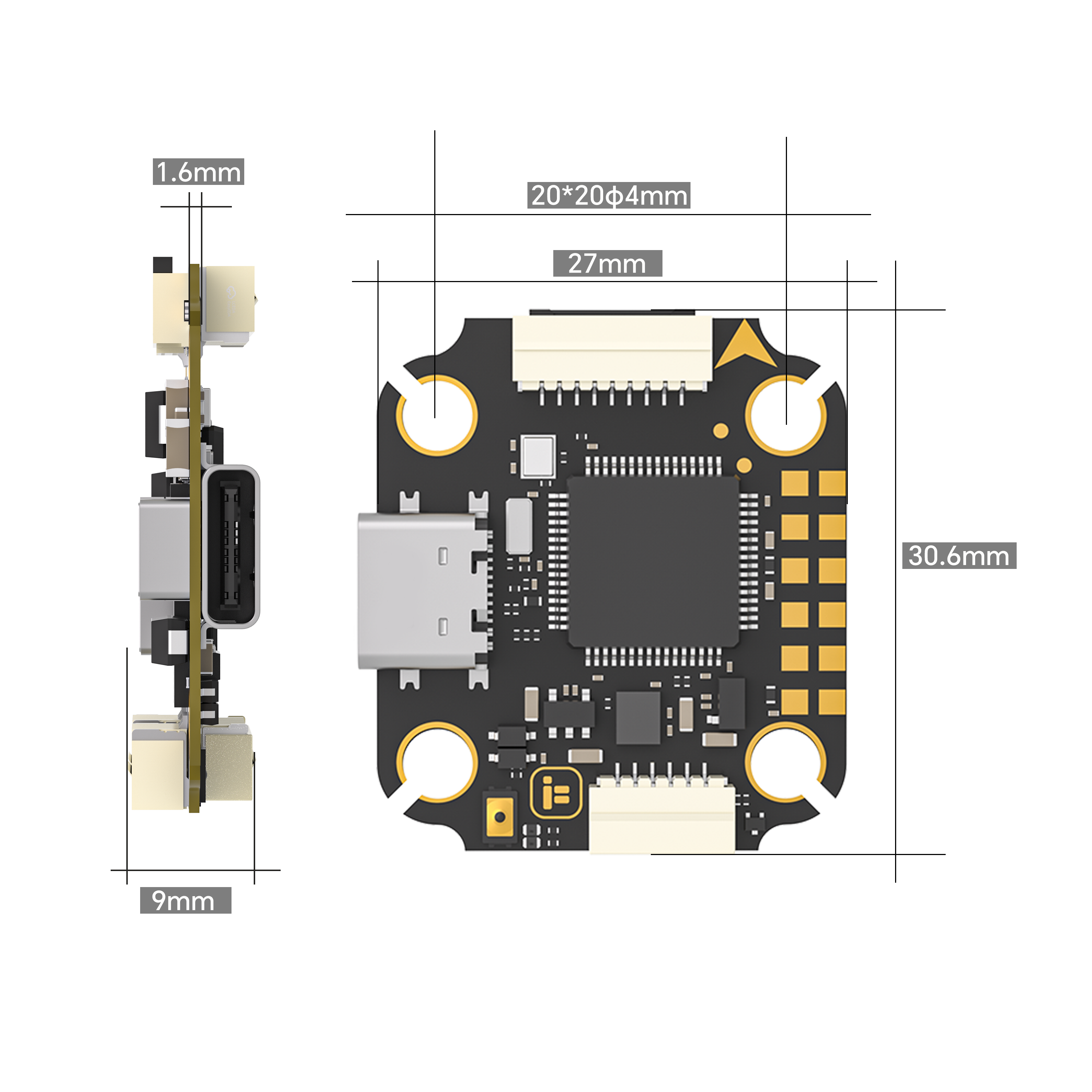 iFlight Borg F7 Mini Stack Fli - Drone Flight Controller recension och pris