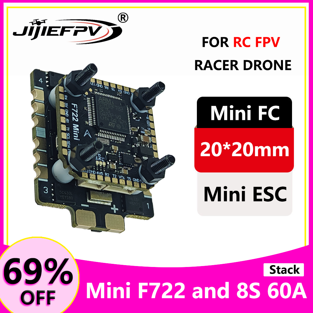 JiJieFPV F7MINI Flying Tower V - Drone Esc recension och pris